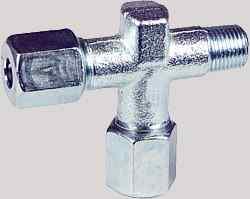 Stahl Schneidring-Verschr. LEV verz. 10mmxR 1/4" (2864*