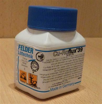 Weichlötflussmittel Cu-Roflux® 39 von Felder (5916#