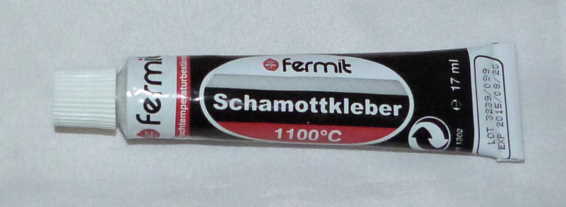 Fermit Schamottkleber HT 1100 / 17ml je Tube  / 1 Stück (7544#