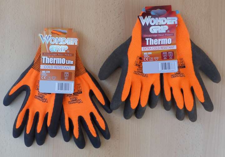 Handschuhe Thermo Lite / Thermo Orange Wonder Grip