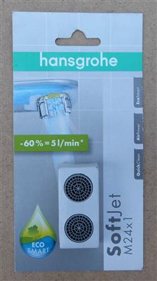 Hansgrohe EcoSmart Softjet 5 ltr./min./  M24x1 / 2 Stück (8238#