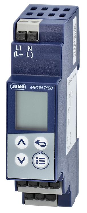 Digitaler Thermostat Jumo auf Hutschiene 35mm eTRON T100 (11522#