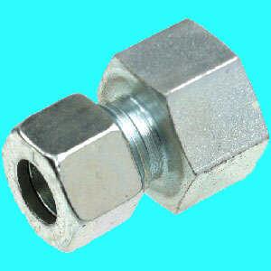 Stahl Schneidring-Verschr. GAV verz. 10mmxR 1/2" (2807*