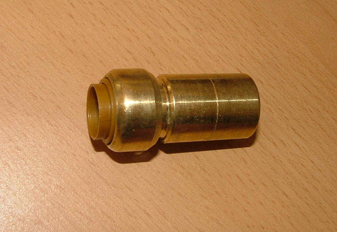 Kupfer Steckfitting Reduziernippel a/i 22x12 mm (2304*