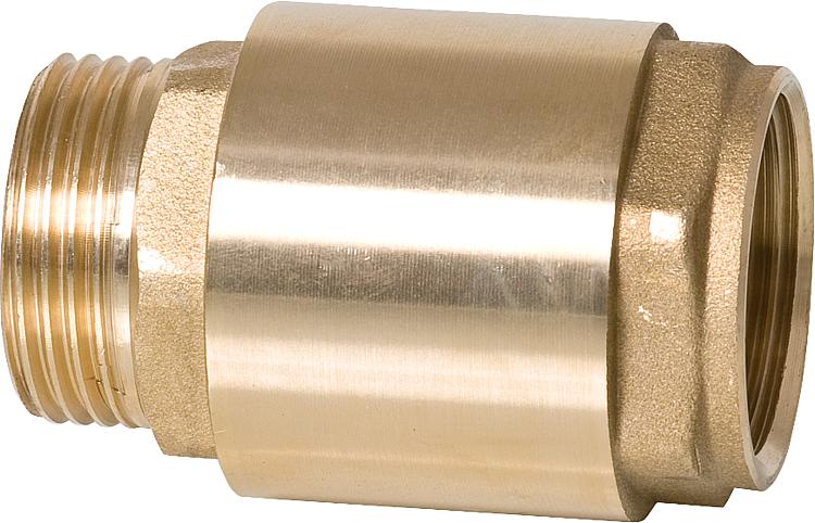 Solar Rückschlagventil AG zu IG 3/8" bis 150°C Metallteller + Vitondicht.(11858#