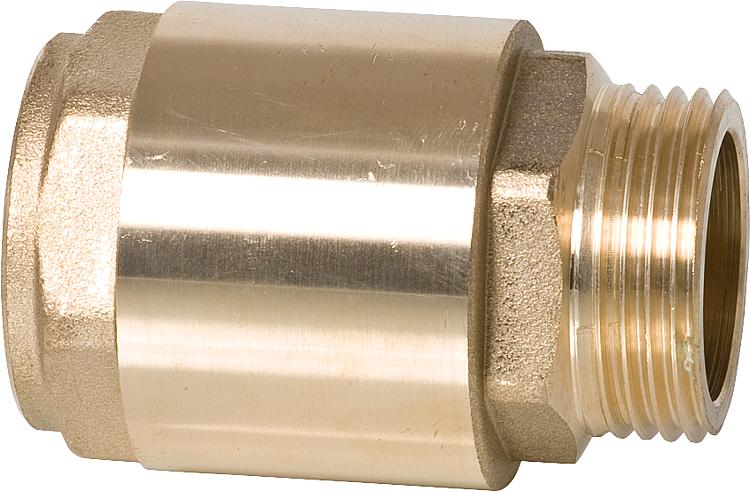 Solar Rückschlagventil IG zu AG 3/8" bis 150°C Metallteller + Vitondicht.(11853#