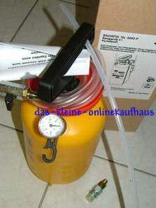 Ölansaugpumpe / Vakuumpumpe 4 Liter Behälter (958#