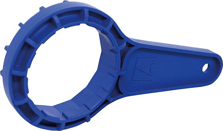 Ölfilterschlüssel Kunststoff blau + 1 Gummiring alle gängigen Heizölfilter (6655#