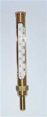 Heizungsthermometer gerade Form  HTh 160G (7679#