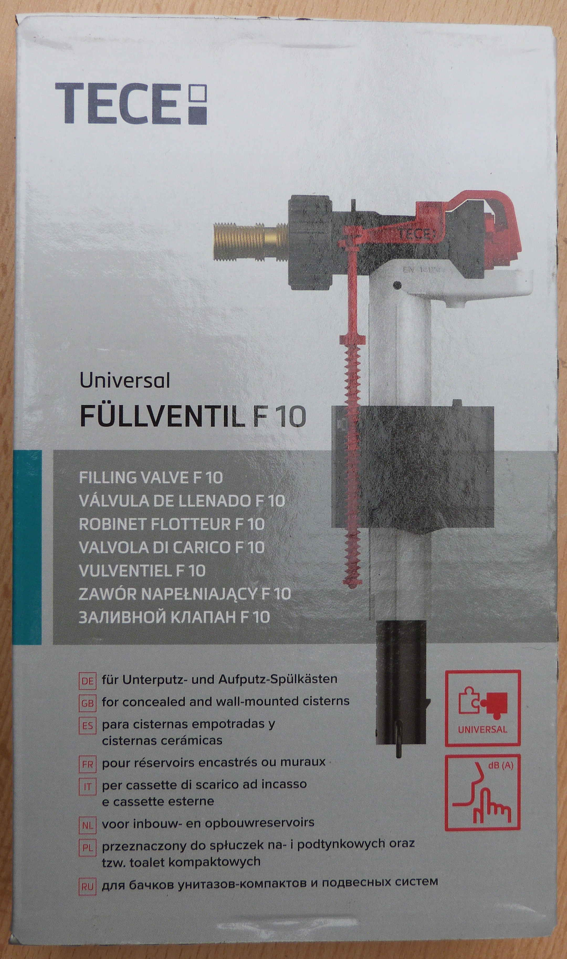 TECE Füllventil F10 Schwimmerventil Universal