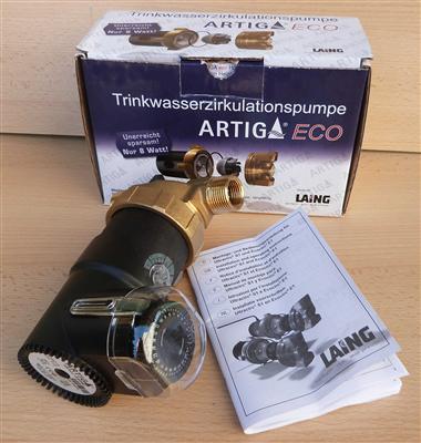 Trinkwasser-Zirkulationspumpe ARTeco 13/940 BU mit Zeitschaltuhr(7809#