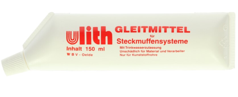 Ulith Gleitmittel 150ml Tube für Kunststoffrohre (4568#