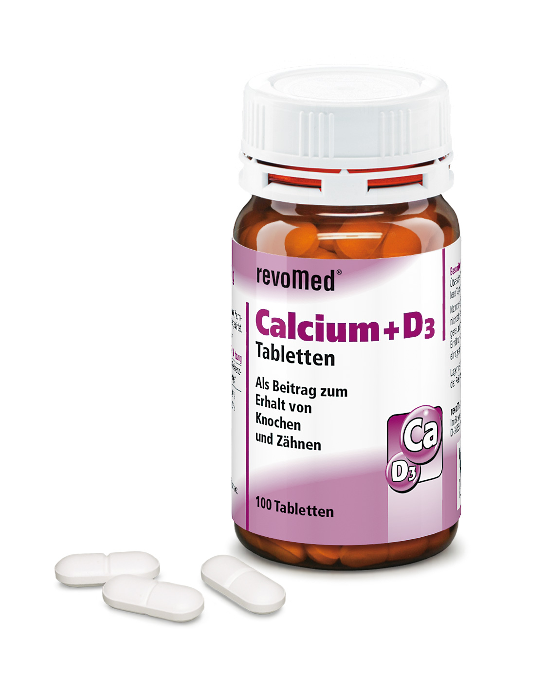 revomed - Calcium + Vitamin D3 (100 Tbl)