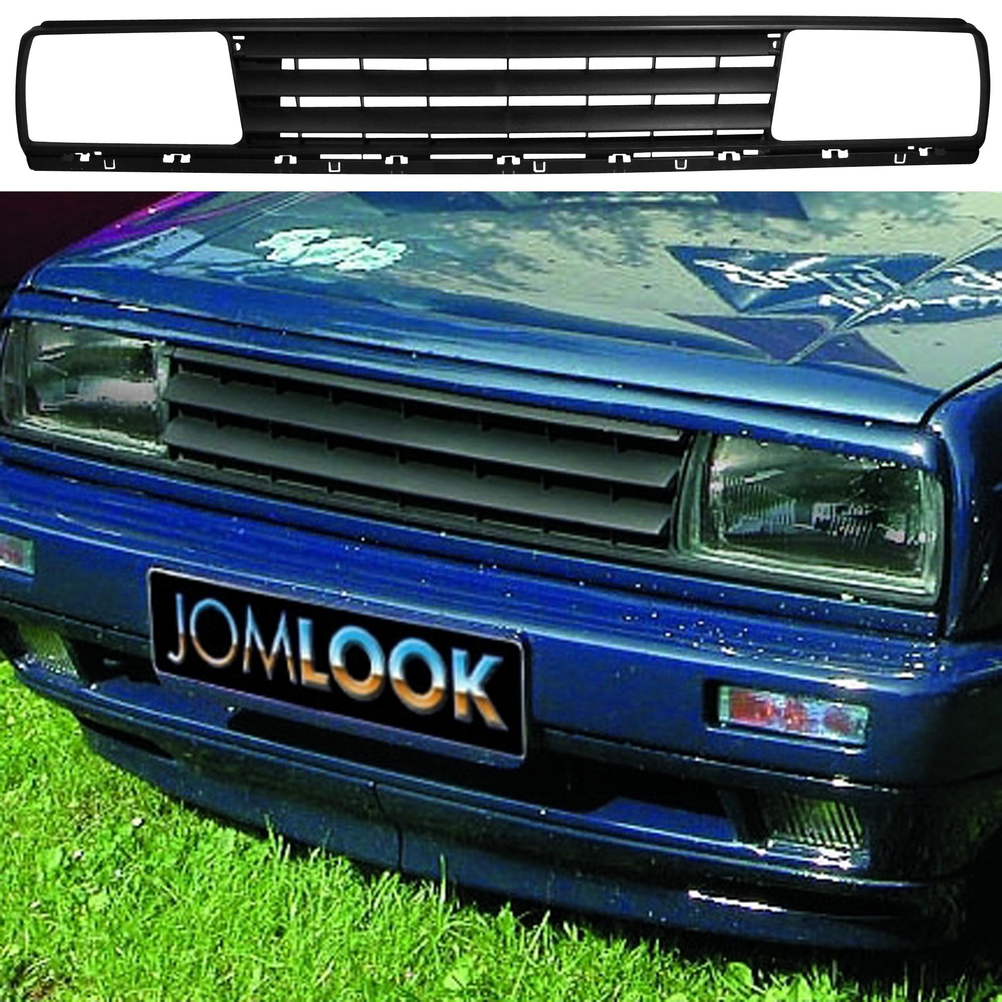Grille Sports Grill Grille Front Grill without Emblem Black for VW Jetta 2  II