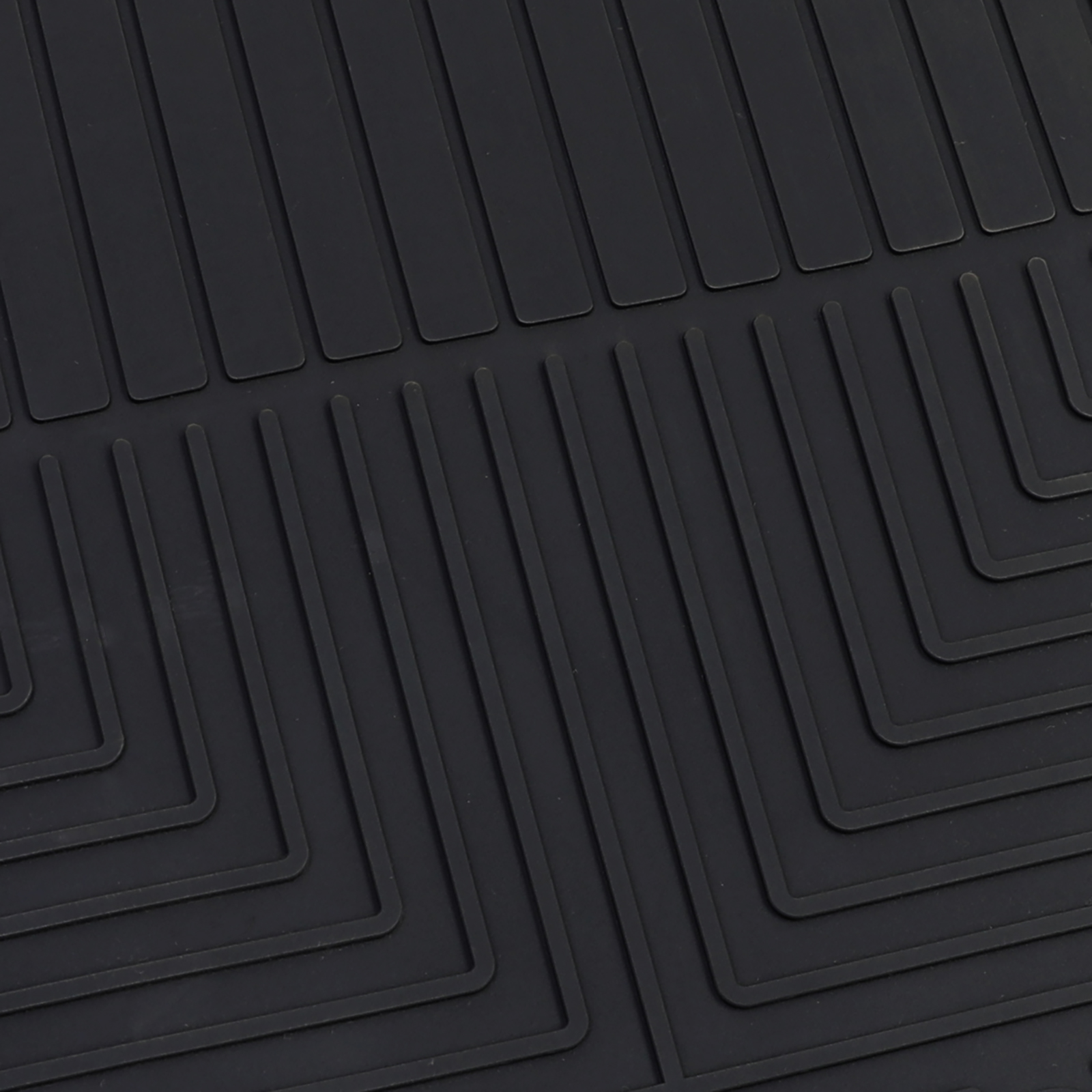 Premium rubber floor mats for Peugeot 207 type WA WC from 20062014