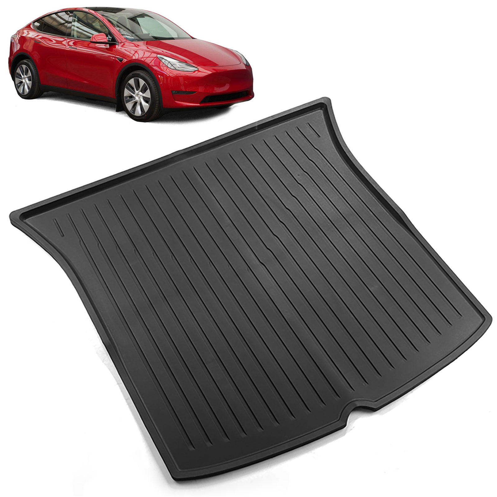 3D PREMIUM LINE trunk protection mat for Tesla Model Y from 2019