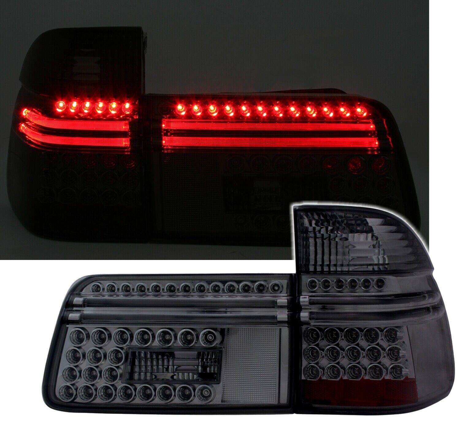 For BMW 5 Series E39 Touring Station Wagon 97-04 LED Tail