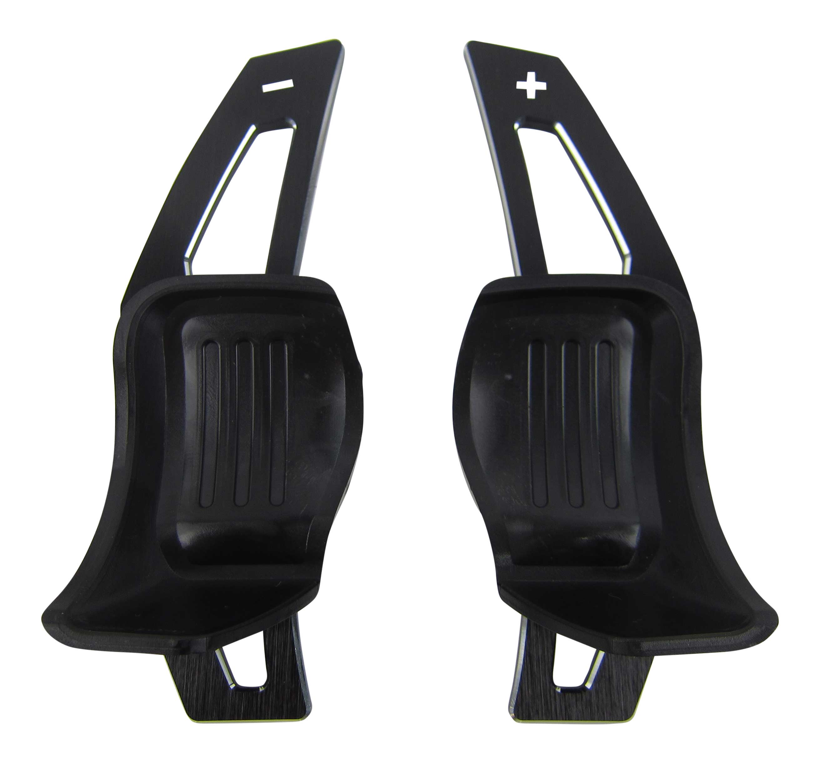 Premium aluminium black shift rockers extension DSG paddles steering wheel  butto