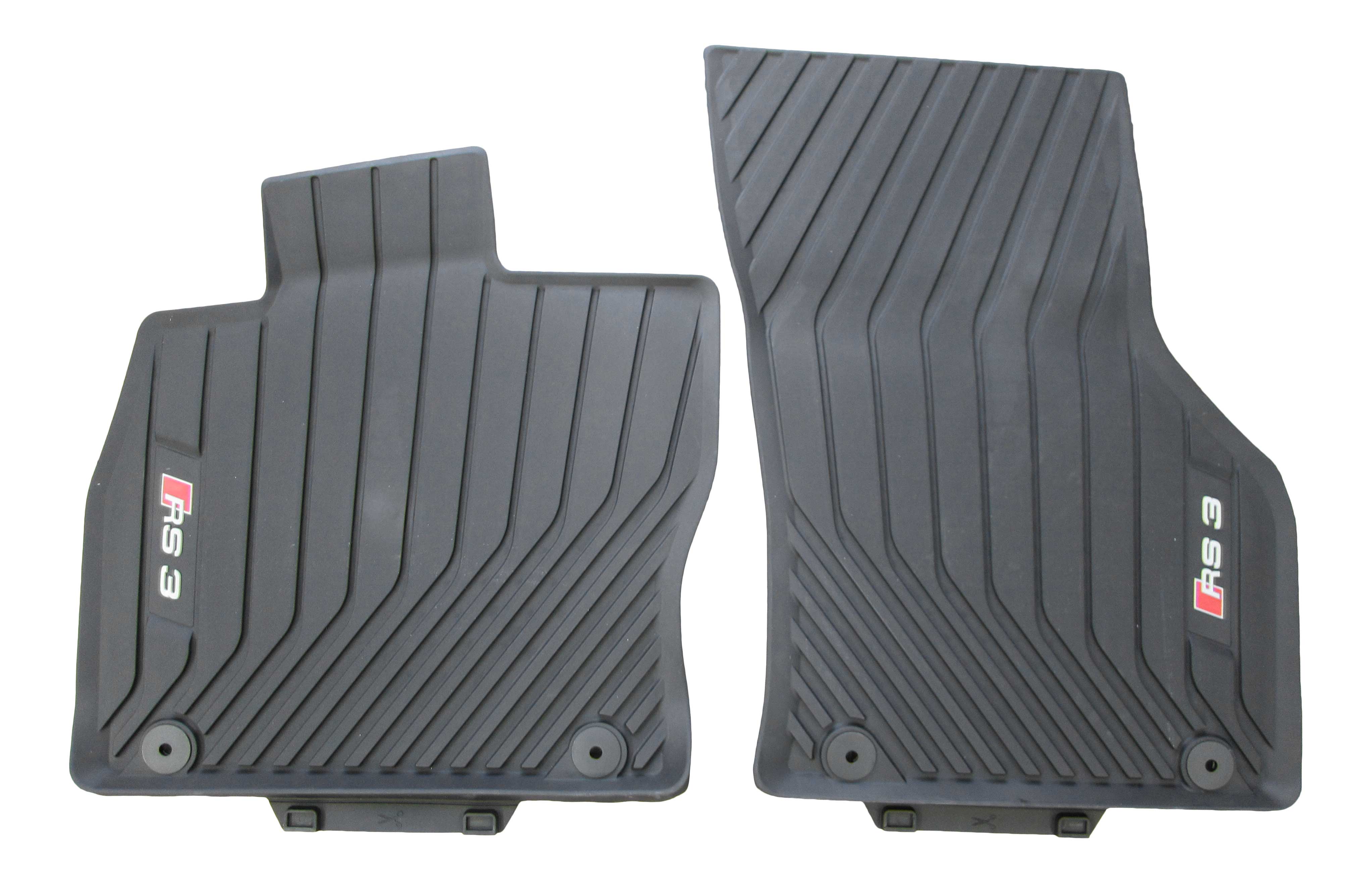 Original RS3 Premium Rubber Foot Mat Mats Set For Audi A3 And S3 8V eBay