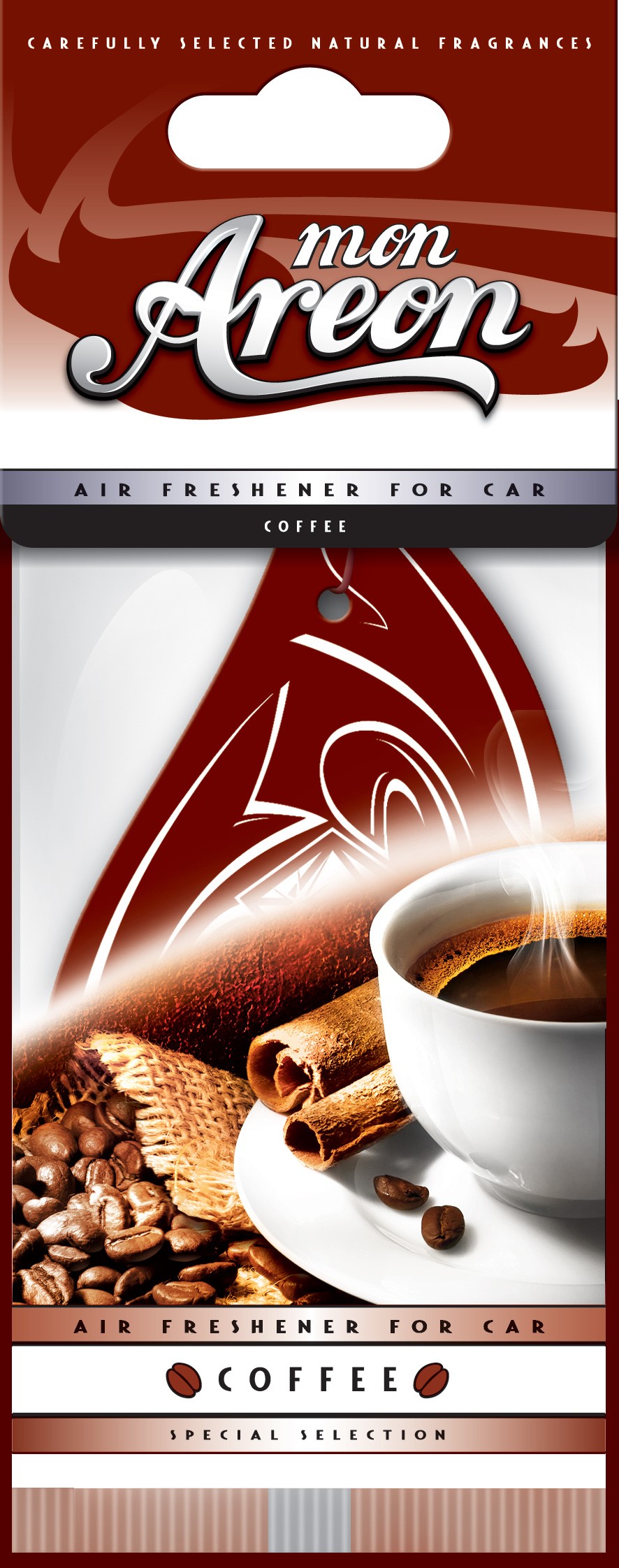 10x Original Areon Duftbaum Lufterfrischer Auto Duft in Kaffee