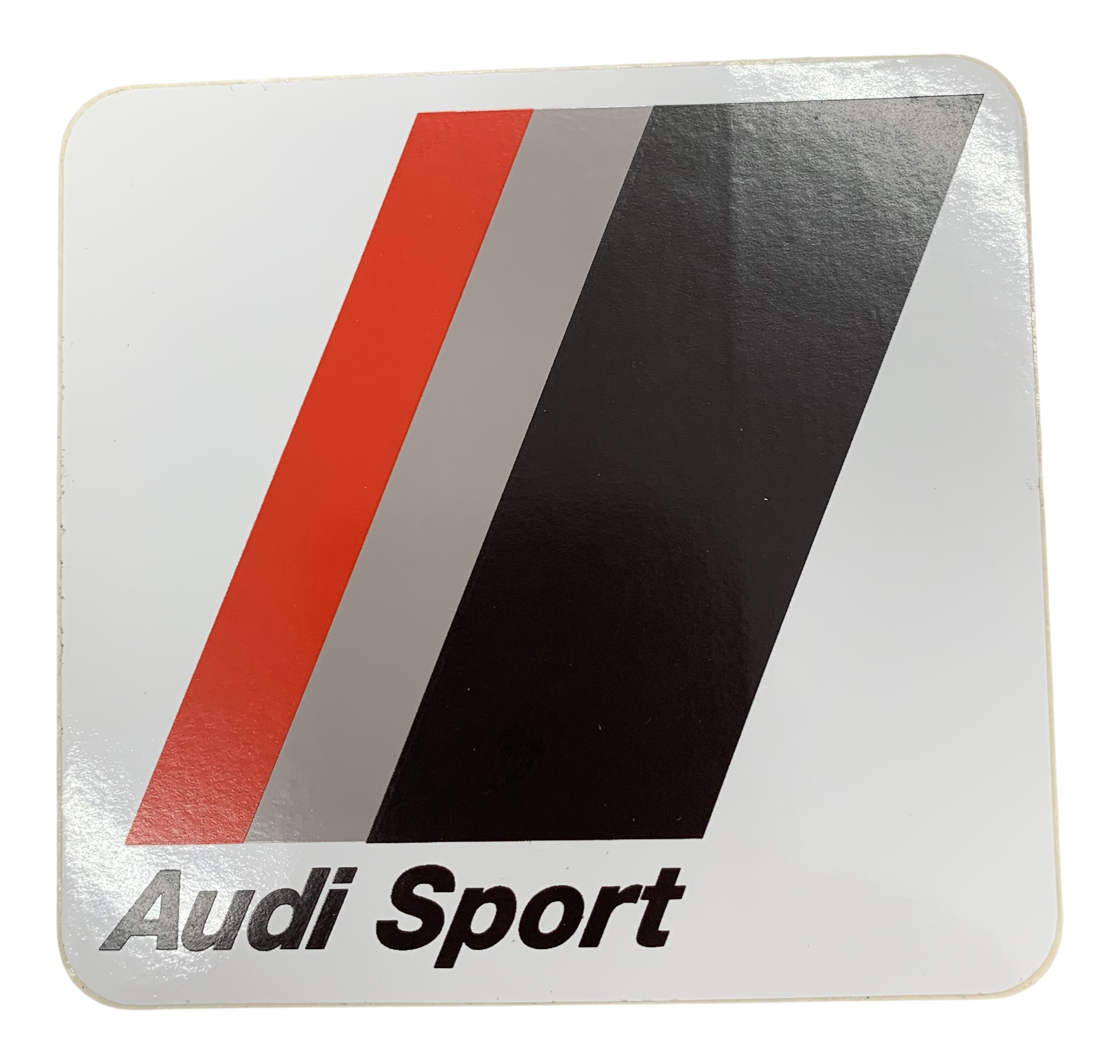 Original Audi Sport Sticker 10x10cm Adhesive