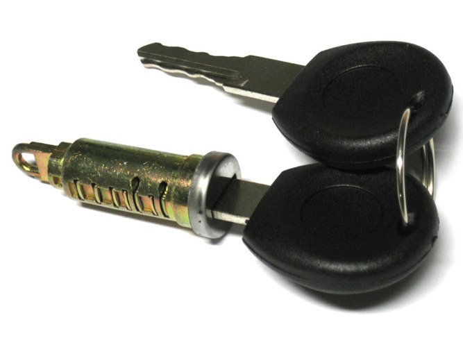 Für VW Golf 3 III Türschloss Schließzylinder VORNE LINKS = Rechts + 2x  Schlüssel