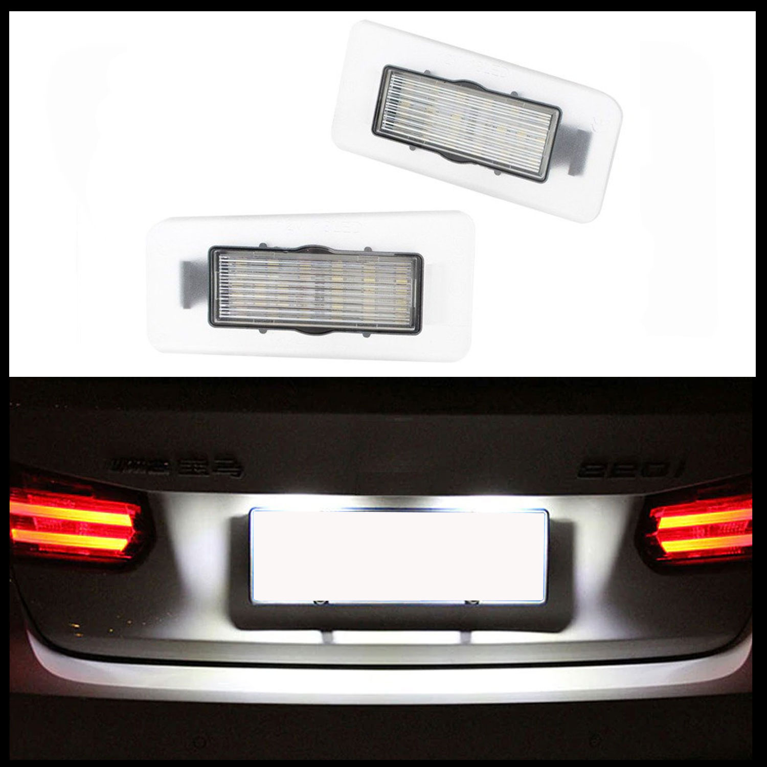 Für Hyundai i30 II CW Kombi Kia Ceed Cerato LED Kennzeichenbeleuchtung