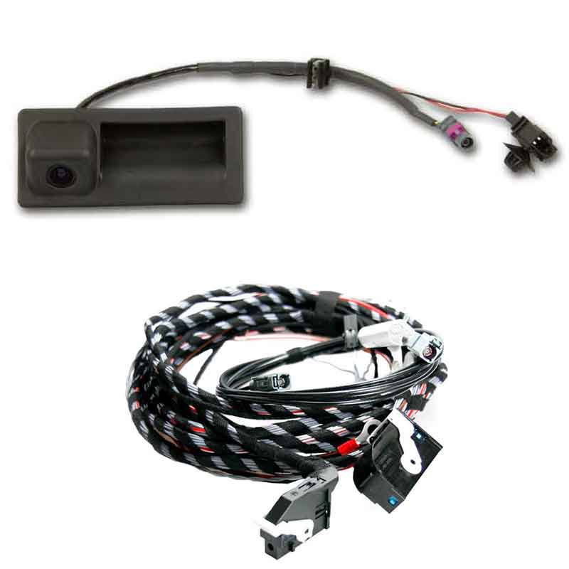 Original VW rear view camera grip Strip camera + connection cable