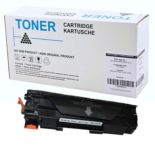 1x Kartusche oder XXL für HP CB435A CB436A 35A 36A Laserjet P1005 P 1005 - Bild 3 von 7