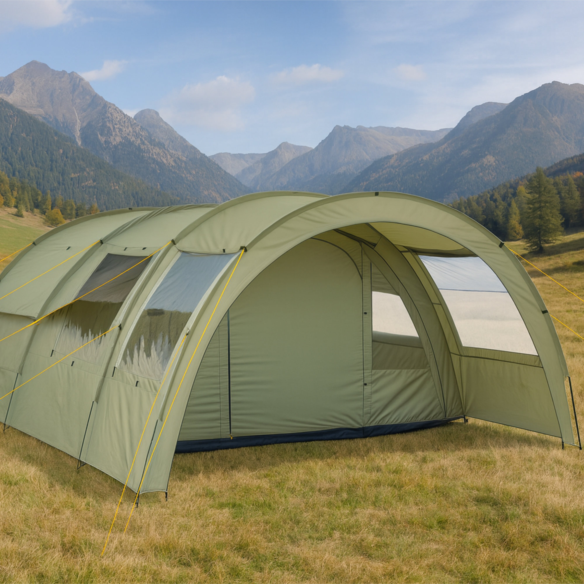kompakt zelt Where Tomorrow 2-Personen-Kompakt-Zelt - Pop Up Wurfzelt Trekkingzelt -  245x160x95 cm