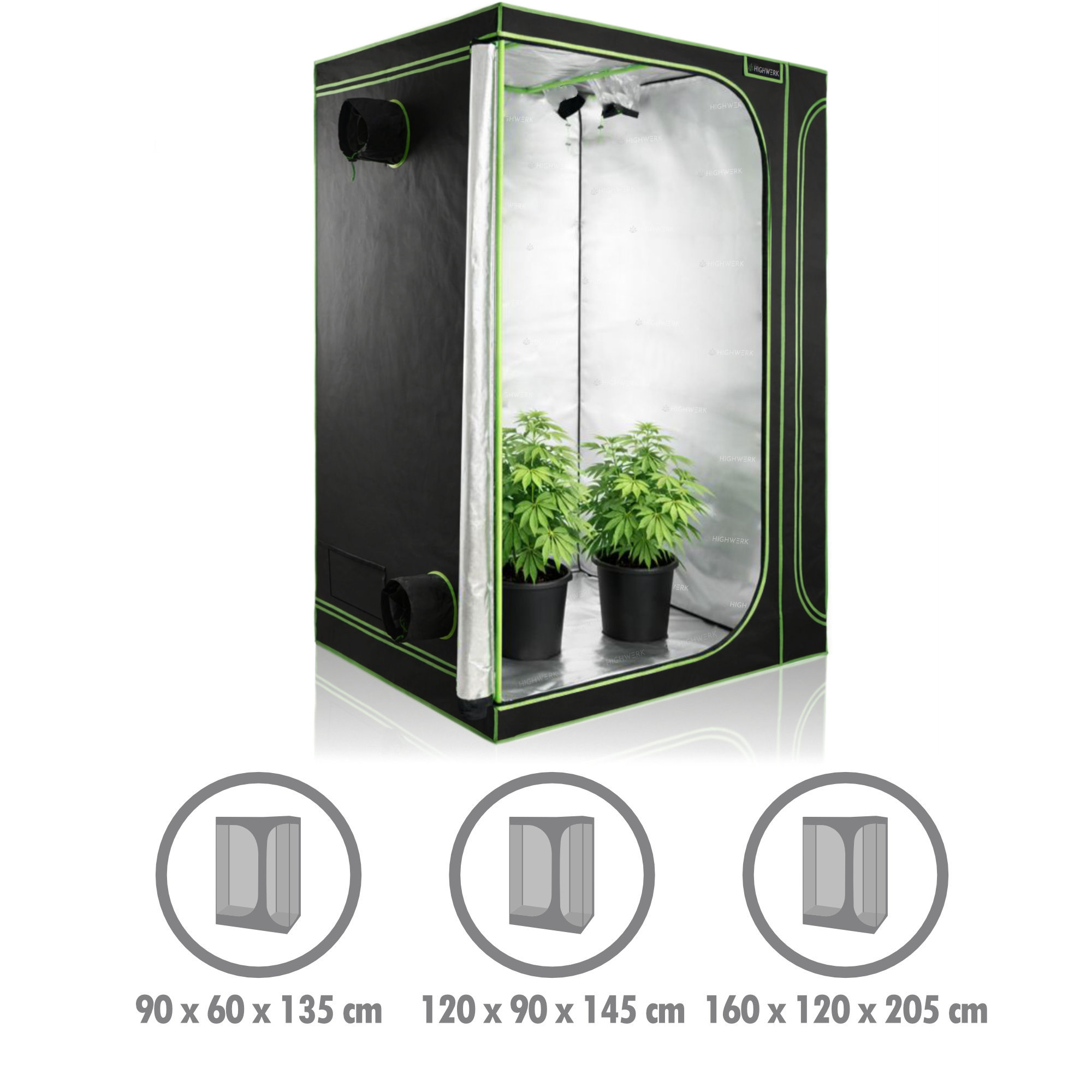 Zelsius Growbox 2-in-1 Zelt Grow tent Growschrank Indoor Zuchtzelt  Gewchshaus | eBay.de