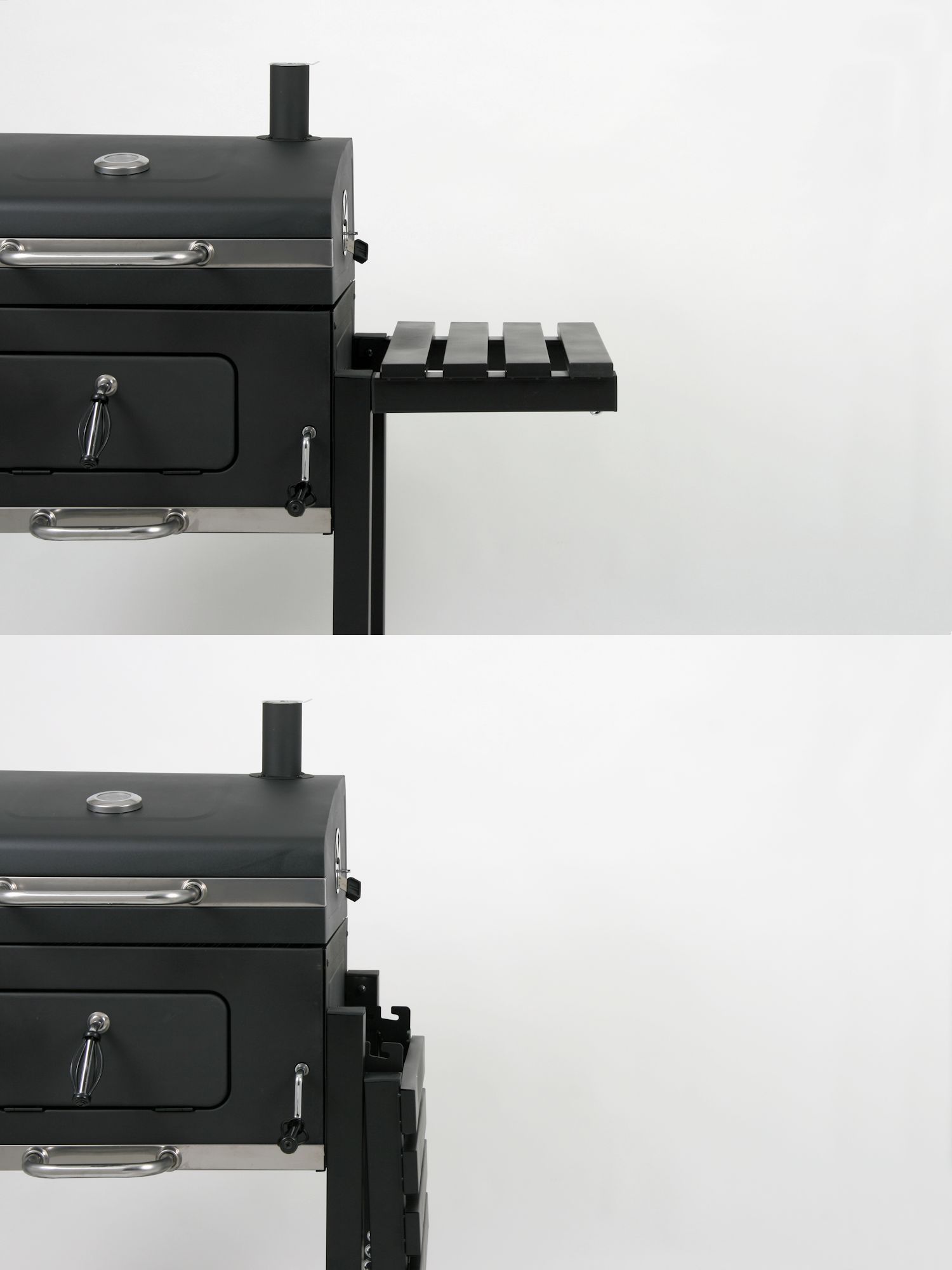 BBQ-Toro Holzkohle Grillwagen Black Oak