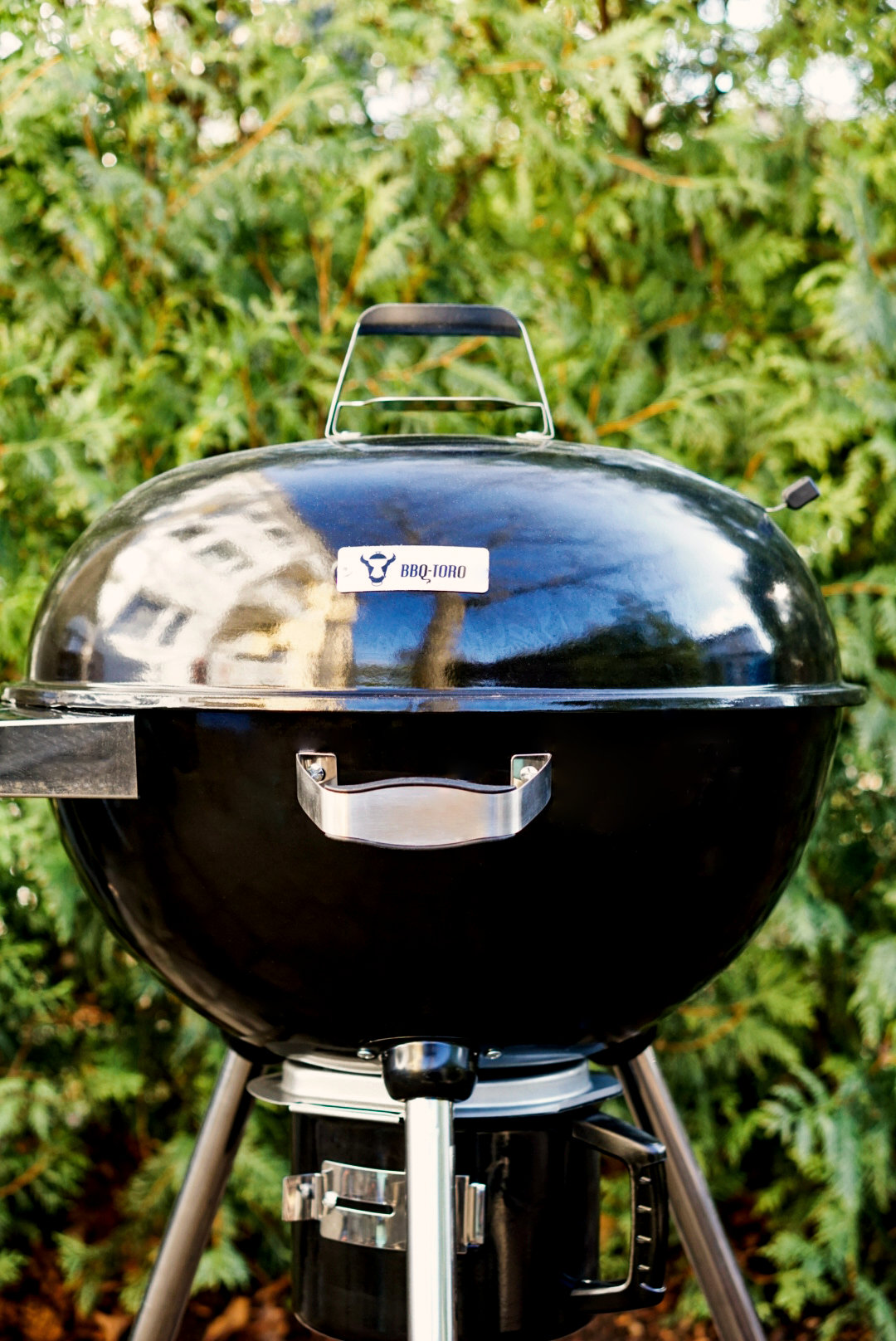 BBQ-Toro Kugelgrill Ø 57 cm, Grillfläche Ø 53,5 cm, BBQ Kugelgrill Holzkohle