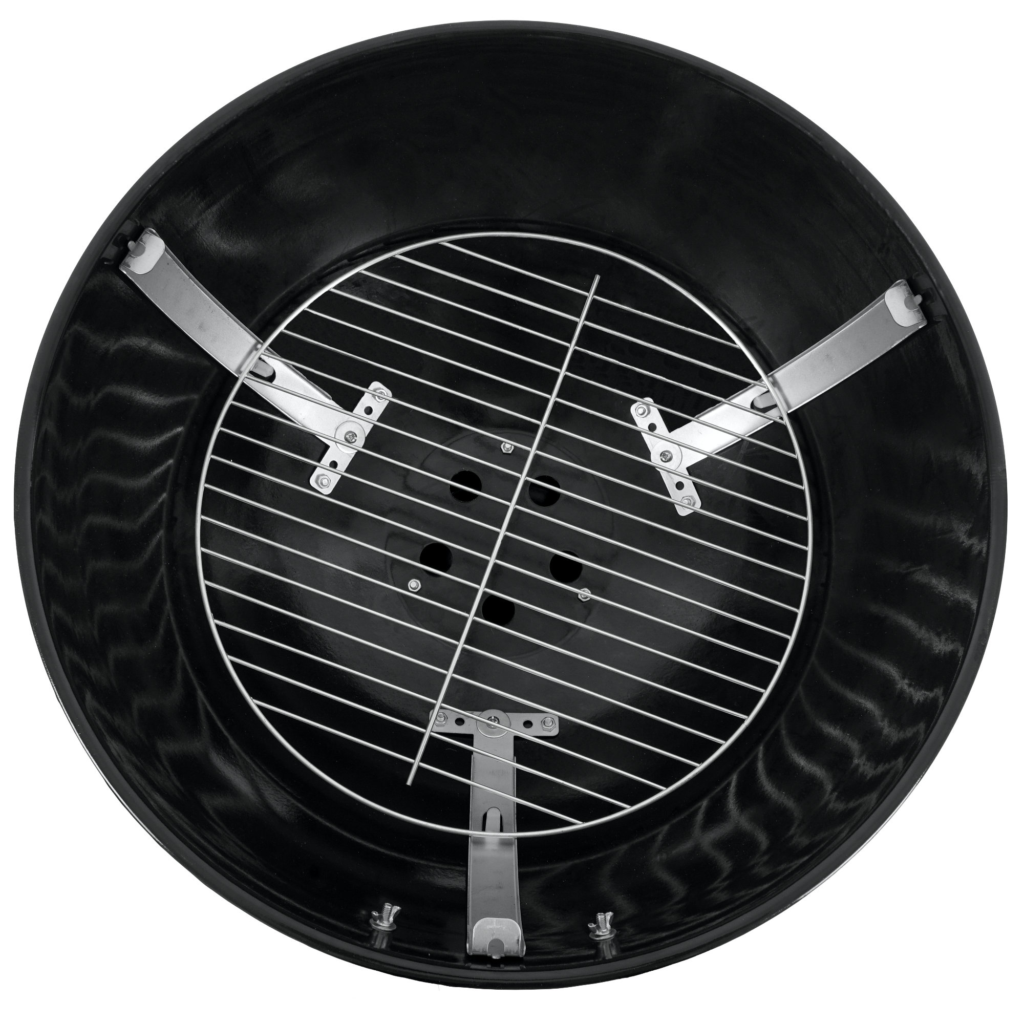 BBQ-Toro Kugelgrill Ø 57 cm, Grillfläche Ø 53,5 cm, BBQ Kugelgrill Holzkohle