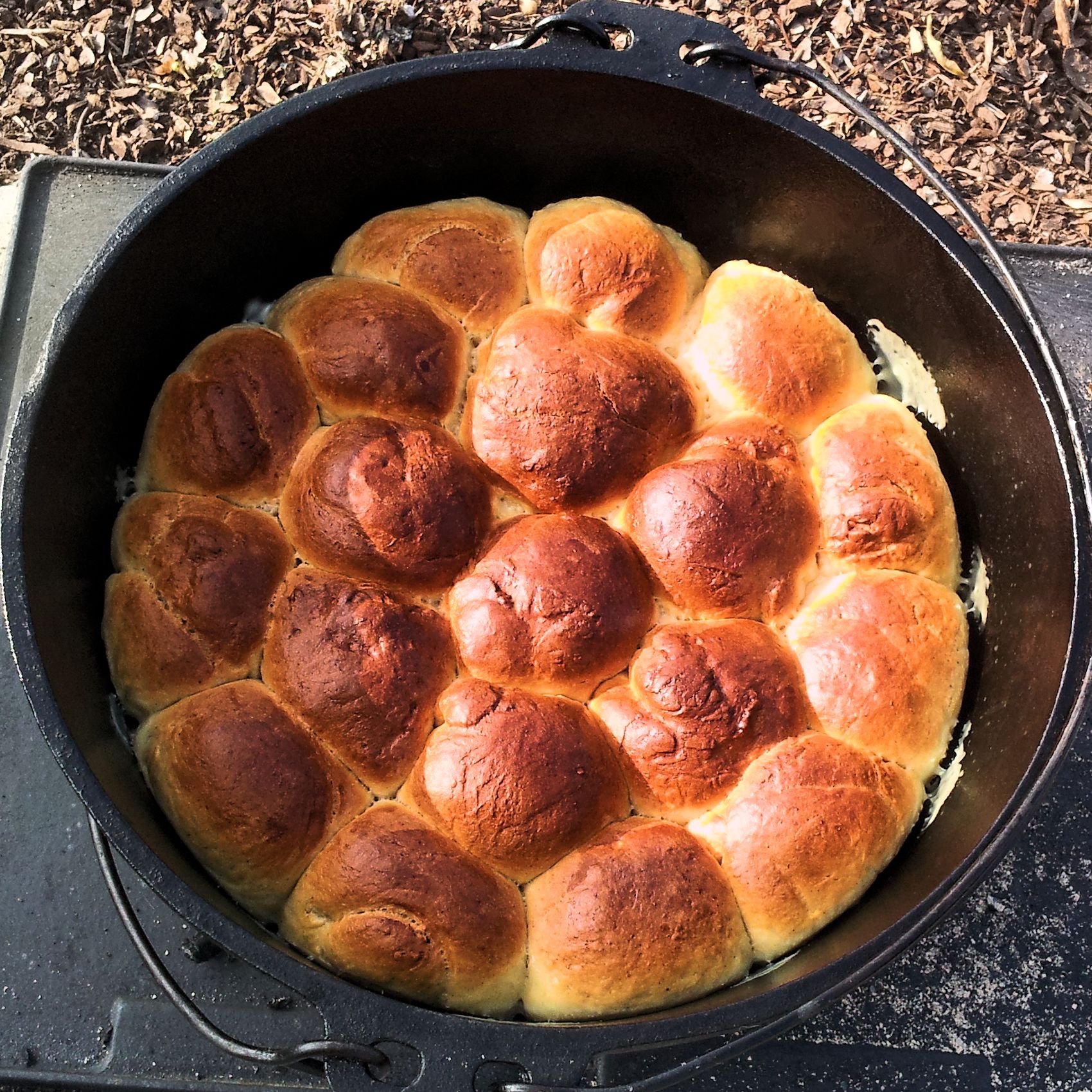 BBQ-TORO Dutch Oven Gusseisen Kochtopf