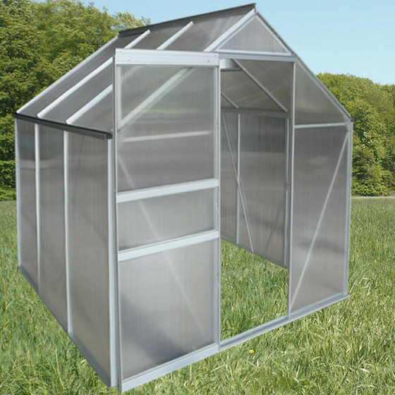 Aluminium Gewächshaus, Garten Treibhaus Mod.02  Garten