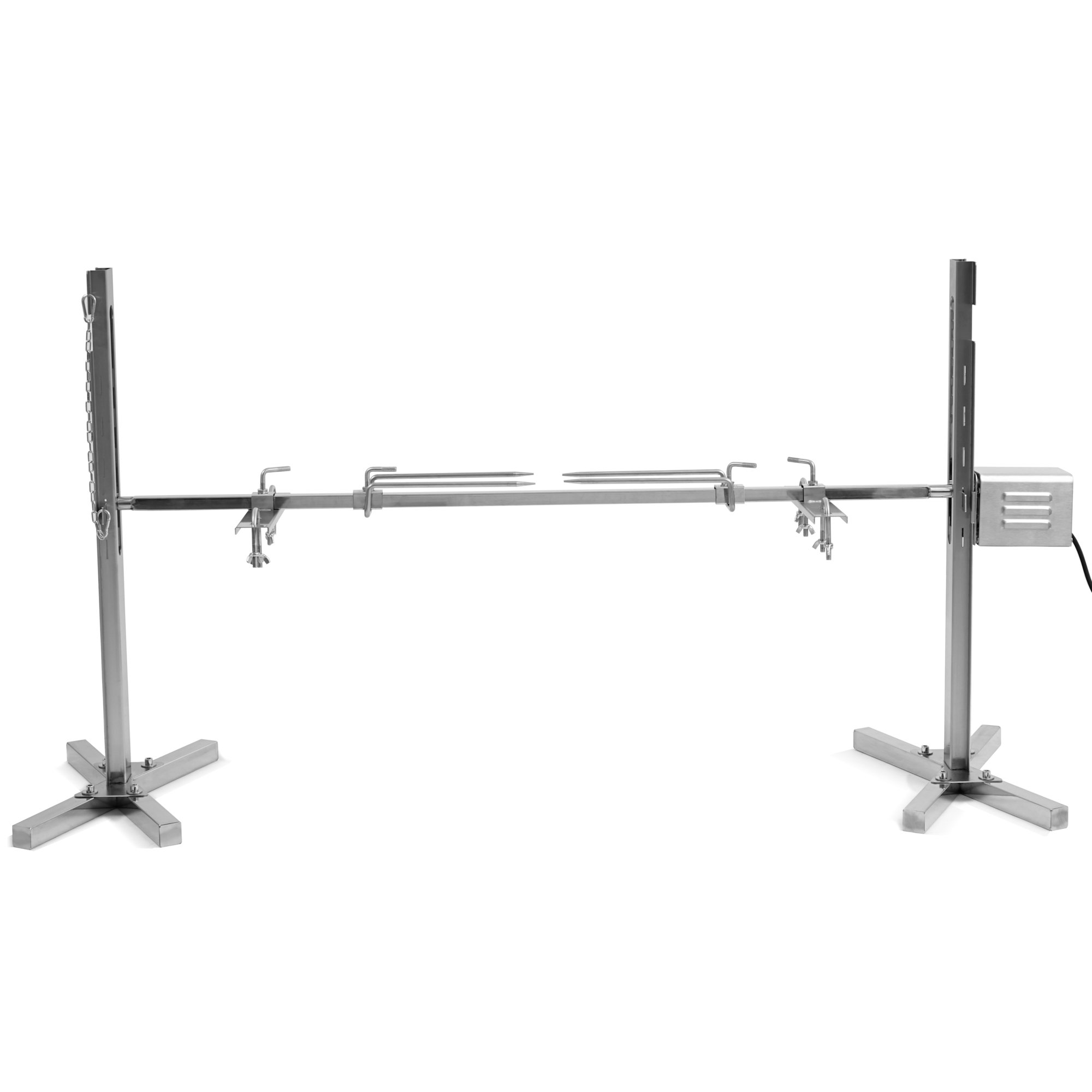 BBQ-Toro Spanferkelgrill mit Motor | höhenverstellbar | elektrisch