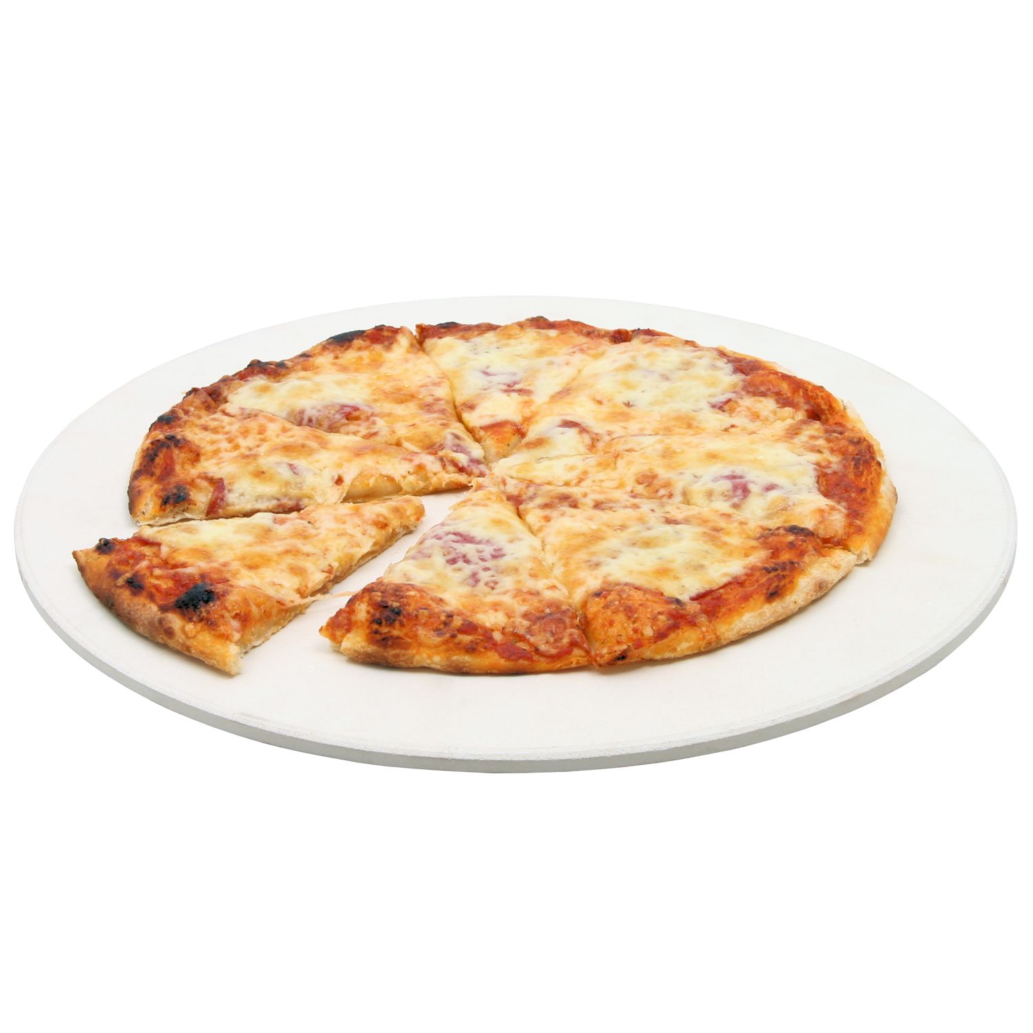 Pizzastein Pizza Grill BBQ Backen Brot Grillzubehör Schamotte Pizza rund