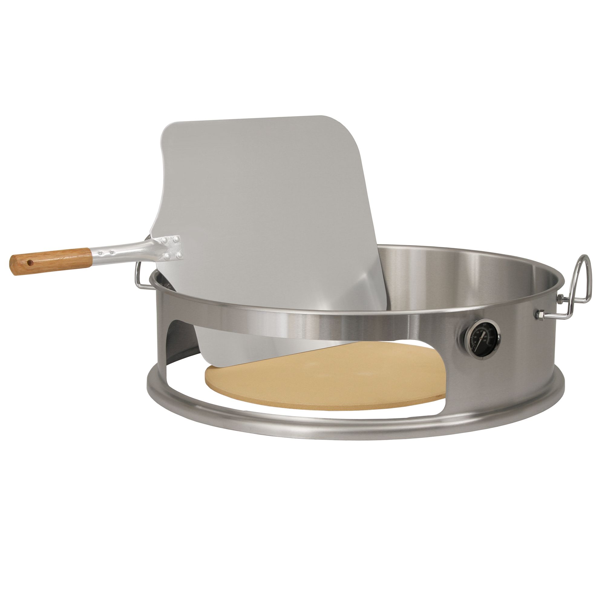 Bbq Toro Pizza Einsatz O 57 Cm Edelstahl Element Passend Fur Weber Kugelgrill Ebay
