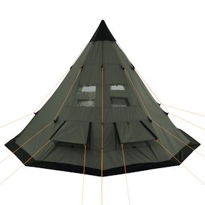 CampFeuer Tipi Teepeezelt Camping Zelt Familien Zelt