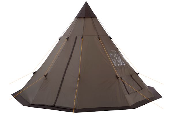 CampFeuer Tipi Teepeezelt Camping Zelt Familien Zelt