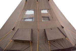 CampFeuer Tipi Teepeezelt Camping Zelt Familien Zelt