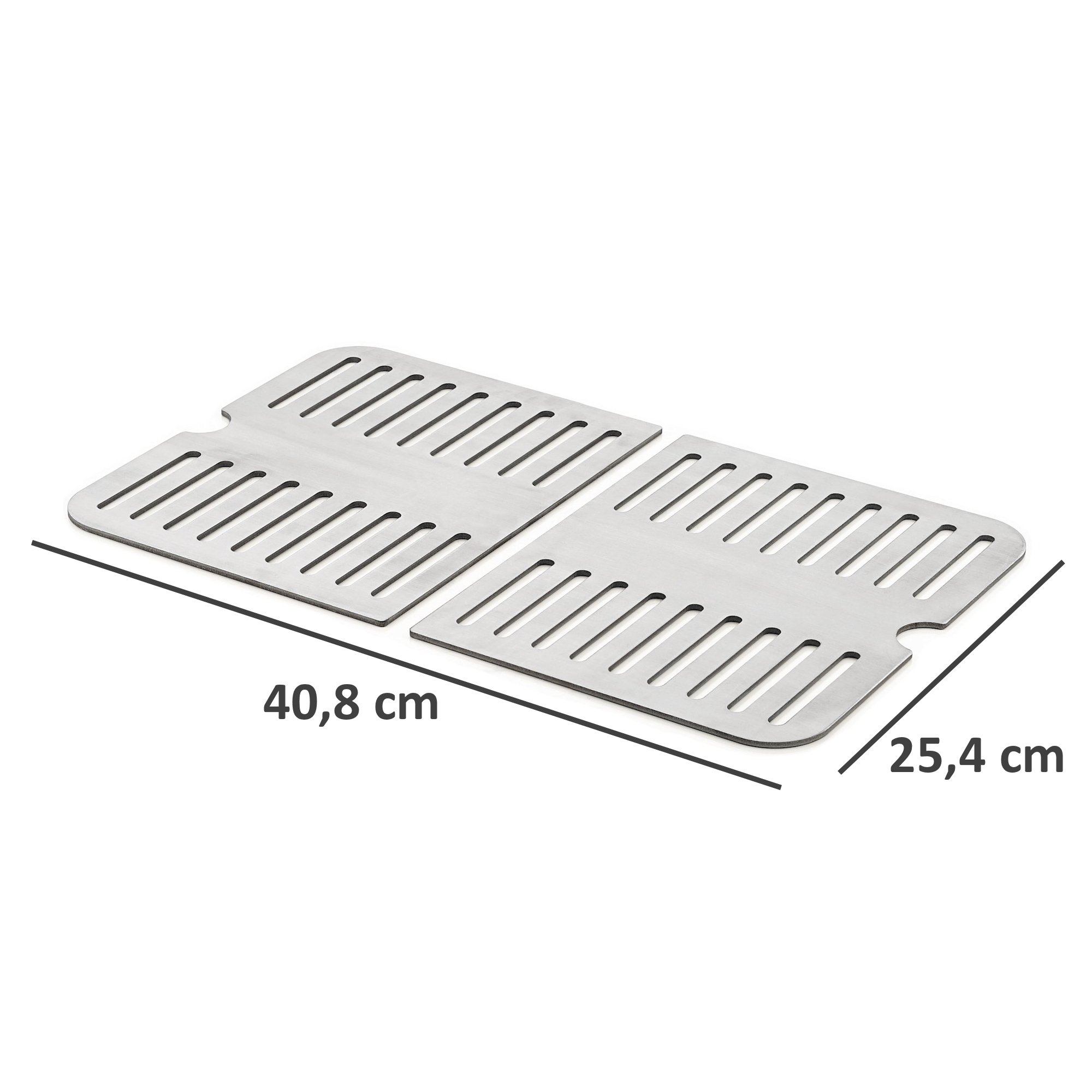 BBQ-Toro Edelstahl Grillrost passend für Weber Go Anywhere