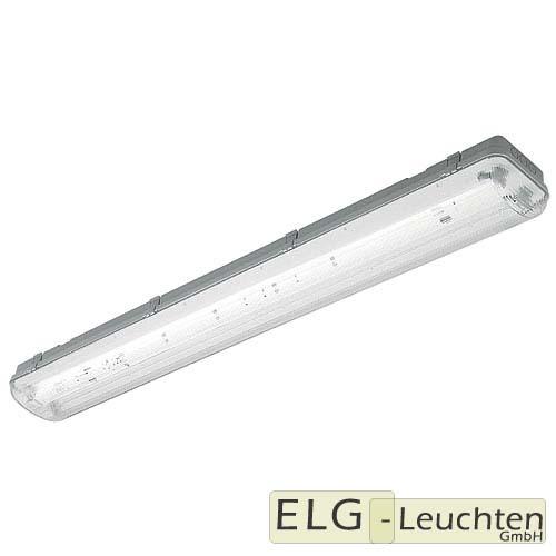 Feuchtraumwannenleuchte, Feuchtraumleuchte 2x58W EVG