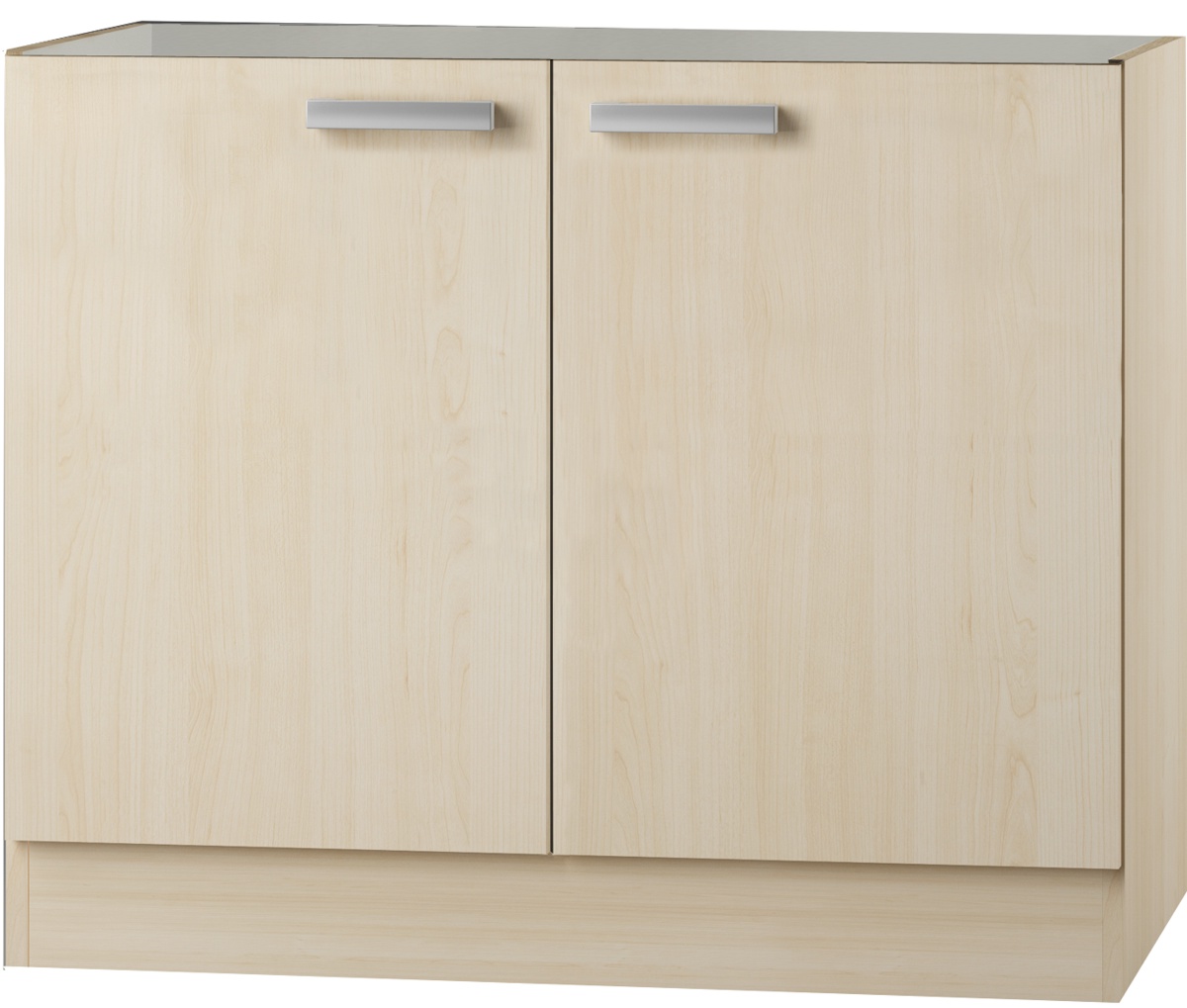 KULT Cordoba Spülenschrank 100cm Breit Birke SPLO106