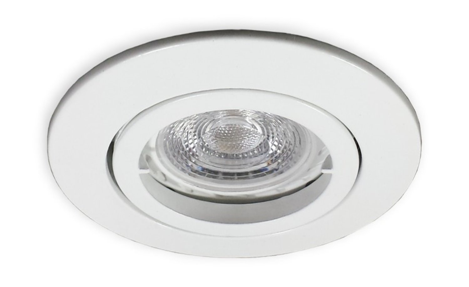 Einbauleuchten Set 3x LED Spots Badezimmer Einbaustrahler dimmbar 60mm IP44 weiß