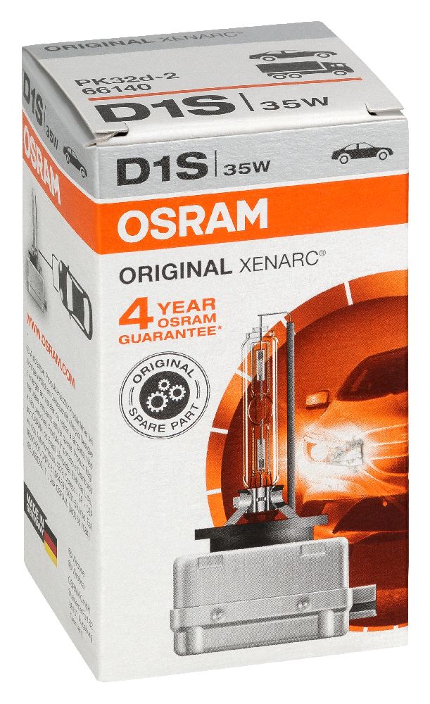 OSRAM D1S HID Xenon Bulb Xenarc 66140 85V 35W PK32d-2 | EBay