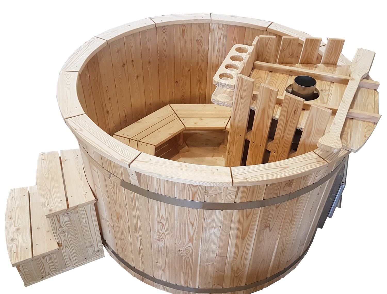 Hot Tub Pot Cm Badetonne Badefass Badezuber Badebottich Biersauna Neu Eur