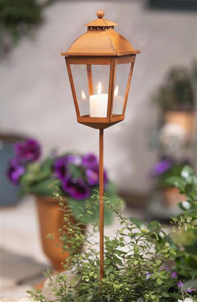 Metall Gartenstecker