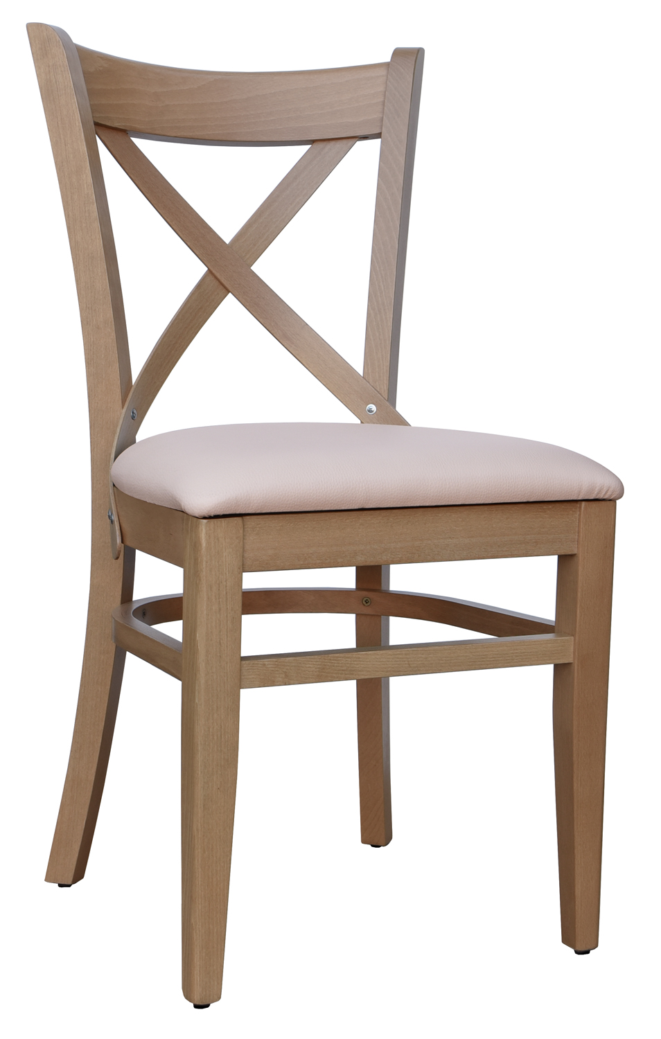 Set 2 Stühle Küchenstuhl T010 Buche massiv honig-eiche lackiert Polster